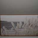 Framed Wall Art Artwork Decor Nature Wall ArtReedSeascape Wall Decor for Bedroom Living Room Decoration Home Kitchen Office 20" x 40"