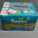 Pampers Swaddlers Diapers, Size 0 (up to 10 lbs), 84 Count, Absorbent, Keeps Baby Dry and Comfortable, Skin Safe Disposable Baby Diaper (Newborn)