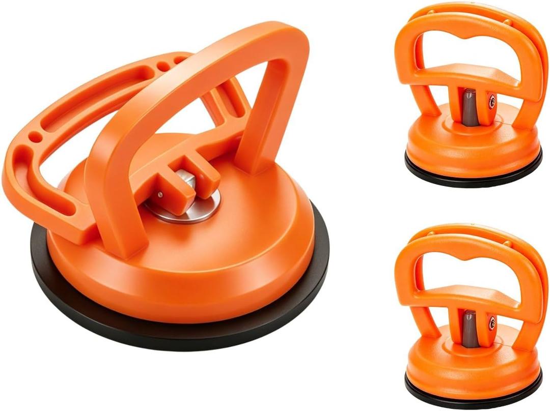 Dent Puller,3PCS Car Dent Puller Kit,Heavy-Duty Suction Cup Dent Removal Tool, 110Lbs Max Pull Paintless Auto Body Repair Set, Powerful Scratch-Free Dent Lifter for Cars, Trucks, Glass & Furniture