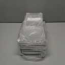 Criusia Drawer Organizer, 10 Pack Large Clear Plastic Set, 3 Size Versatile Bathroom and Vanity Organizer Trays, Storage Bins for Makeup, Bedroom, Kitchen Utensils