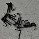 Stainless Steel Brick Wall Clips, Hooks Clamp Outdoor Heavy Duty 1-3/4" to 2-3/4" Hangers No Drill, 6 Packs