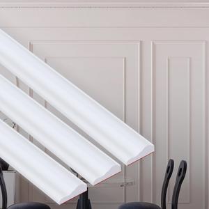 Peel and Stick Upgrade Chair Rail Molding Trim, Flexible Self-Adhesive Paintable White TPE Decorative Strips for Bedroom, Living Room, Kitchen (1.3 in x 32.8 ft)