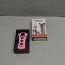 PawBehave Ultrasonic Dog Bark Deterrent Device 10-Level Adjustable Anti Barking Trainer with Flashlight, Strobe, E-Clicker(18 Whistle Sounds)No Shock, Collar-Free Dog Behavior Correction Devices (Pink)