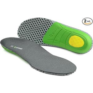 CENNID Plantar Fasciitis Insoles for Men Women Shoe Insoles Orthotics Inserts, Arch Support Flat Feet Inserts Pain Relief Absorb Shock for Comfort All Day, Size 8