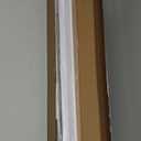 LazBlinds Cordless Cellular Shades for French Doors, No Drill French Door Blinds for Privacy, Blackout Light Blocking Honeycomb Shades for Sliding Doors Front Door Patio, 1 Pack, 25" W x 40" H, White