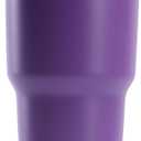 30 oz Stainless Steel Tumbler, Double Wall Insulated Travel Mug with Lid (Purple)