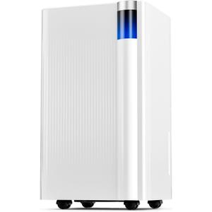 Uthfy 3000 Sq. Ft Dehumidifier for Home Basement Bedroom, Max 38 Pints Dehumidifier with Drain Hose, Dehumidifier for bathroom with 3 Modes, 24H Timer, Child Lock, Quiet Moisture Absorber
