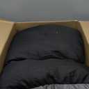 INVENHO Dog Bed Medium Size Dog, Orthopedic Warming Soft Calming Sleeping Puppy Bed Durable Pet Bed with Anti-Slip Bottom (M(25"x 21"x 8"), Grey)