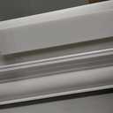 Pushglossy 8 Pcs 47.24(Total 31.5 Ft) Ceiling Crown Molding with LED Duct Kit for Seamless Ambient Accent Lighting Waterproof Channel for Easy LED Trim Moulding Strip Installation