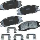 Bendix Premium SBC864 Ceramic Front Brake Pads for Hyundai Santa Fe 2006-2001, XG300 2001, XG350 2003-2002, Kia Sedona 2004-2002