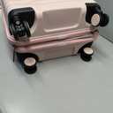 Bric's B|Y Ulisse 21-Inch Spinner - Luxury Carry-On Luggage With Spinner Wheels - Hard Shell Suitcases Made From Durable Polypropylene and Polycarbonate - Pearl Pink