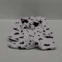 DELEY Unisex One Piece Animal Adult Dalmatian Onesie, Animal Pajamas Halloween Cosplay Costume for Women and Mens (6-7 Years, White Black)