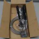 TooTaci 1/8 Stainless Steel Cable, 100ft 1/8 Wire Rope with Wire Rope Crimping Tool and Cutter, 77 Strands Aircraft Cable for Deck Railing, Clothesline, Shade Sails, String Light