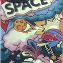 for iPhone 11 Cute Case, Cool Cartoon Astronaut Space Moon Rocket Laser Glitter Bling Design Stylish IMD Bumper Shockproof Anti-Slip Protector Fashion Case (Rocket, iPhone 11)