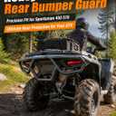 SAUTVS Rear Bumper for Polaris Sportsman 450 570 2021+, Replace #2884847