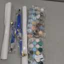 4Pcs Paint by Numbers Kit for Adults Beginner, 12x16 inch Lighthouse Beach Boat Seagulls, DIY Acrylic Watercolor Oil for Living Room Bathroom Home Decor Gift