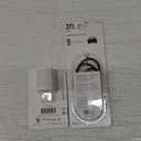 USB Wall Charger,Small iPhone Charger Box,Travel Plug Cube 5W Power Adapter for iPhone SE 2020/12 Pro Max/11 Pro Max/XR/X/8 Plus/7/6S/6S/6/5,Galaxy S7/S6/S5 Edge,LG,HTC,Huawei,Moto,Kindle, 3FT Audio Cable 3.5 MM Auxiliary.