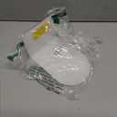 Lulonpon 4 Pieces Book Ends, Bookends, Books End for Shelves, Books End for Heavy Books, Clear Bookends, Acrylic Book Ends for School, Library,Desktop Organizer and Book Shelves