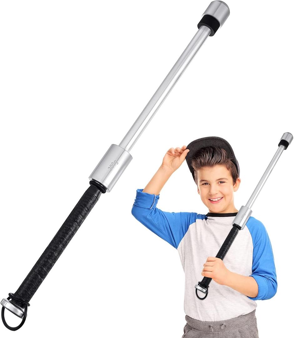 Hicarer Baseball Softball Swing Training Baseball Swing Trainer Bat Base Ball Softball Bat Training Aid for Youth Improve Hitting Flexibility Swing Mechanics and Balance