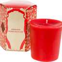 DISH 2pkRustc Votive 2.5 in pomegrnt FG