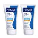 PanOxyl 10% Benzoyl Peroxide Acne Foaming Wash, Maximum Strength, Daily Acne-Fighting Face & Body Cleanser, Face Wash to Clear, Treat and Prevent Acne Pimples and Stubborn Breakouts, 5.5 Oz, Pack of 2