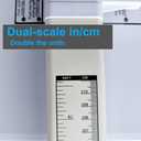 Height Measurement Tool for Kids, Precision Stadiometer Portable Height Measuring Rod, Scale 8-83 inches/20-210 cm, Suitable for Clinics Homes Hospitals and Adults