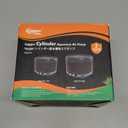 hygger Aquarium Air Pump Dual Outlet, Quiet Powerful Fish Tank Aerator 4W/8W, Adjustable Oxygen Pump with Air Stone, Bubbler for Fish Tank Up to 200 Gallon