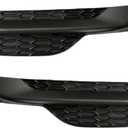 LH & RH Fog Light Lamp Cover Bezel Assembly Replacement for Honda Accord 2016-2017 Fog Lamp Cover 71112T2FA51