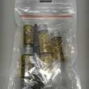 5Pcs Decorative Gold Leaf, Multifunction Gold Flakes Food Golden Leaf Cake Decoration Baking Golden Foil Chocolates Decor for Cooking Dessert Steak Decoration Crafts Painting Nail Arts Spa