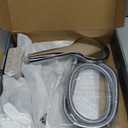 Rain Shower Head with Handheld, 11.8 Inch High Pressure Handheld Shower with Multi Spray Modes, Holder and Rainfall Combo 11'' Extension Arm, Chrome, Bathroom Decor