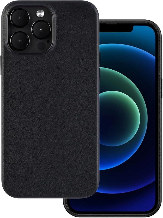 Apple iPhone 13 Pro Max Leather Case with MagSafe - Midnight