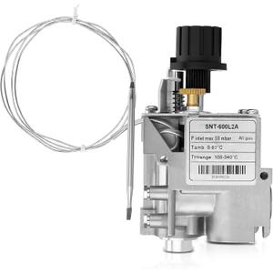 0085AP0012 Gas Control Valve Compatible with SIT 630 Eurosit 100~340 Gas Control valve, Compatible with Angelo Po, Berto's, Giorik, Lotus, Offcar, Tecnoinox, Lainox Kitchen Equipment Replace# 0630326