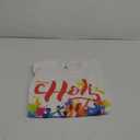 Happy Holi Festival Outfit India Hindu For Women Men Kids T-Shirt (Small, White)