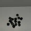 Furnigear Chair Leg Tips Caps Non-Slip Rubber Leg Tips 3/4 Inner Diameter Chair Leg Floor Protectors Round Black, 16 Pack