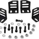 Universal Super Low Down Side Adjustable Mount Brackets Compatible with RNG Recaro Racing Bride Seat