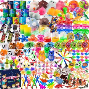 300 PCS Party Favor for Kids Goodie Bags Stuffers, Prize Box Toys for Kids Classroom Bulk, Small Fidget Toys Pinata Fillers, Treasure Chest for Students Rewards, Carnival Prizes, Birthday Gifts