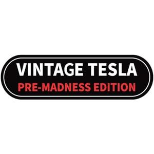 Pack of 2 Anti Elon Vintage Pre Madness Magnet - Vinyl Coat of Arms Auto Bumper Magnet - Extra Large Size 10"x3"
