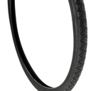 Bike Men's Rubber MTB Slick Bicycle Tires-Black, 26 x 1.75 C