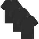 Organic Basics | Men's Undershirt Core Slim Fit Tee 3-Pack (Large)