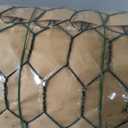 36 x 1200 InchesChicken Wire for Floral Arrangements, Green Chicken Wire, Hexagonal Galvanized Wire Mesh for Poultry Barrier, Flower Arrangement, Crafts and Garden, Green