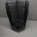 5 Black Baskets With Lids
