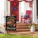 AVOIN colorlife Patriotic 250 Years of Blessings Garden Flag 12x18 Inch Double Sided Outside, American 250th Anniversary 1776-2026 USA Yard Outdoor Decoration