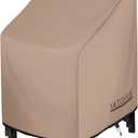 ULTCOVER Stackable Patio Chair Cover – Waterproof Outdoor Stack of Chairs Cover Fits Up to 26W x 34D x 45H inches