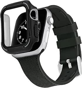 Protective Bumper With Glass For 42mm Apple Watch