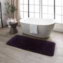 Mohawk Home Goliath Machine Washable Bath Mat 2' x 5' Plum