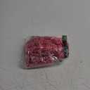 Women's 2 Piece Leopard Floral Bathing Suit Wireless Triangle Swimsuit High Waisted Bikini Sets L Pink