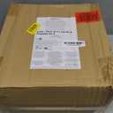 Amazon Basics 3 Ring Binders, 2 Inch, D-Ring Organizer for School, Home Office, White, 4 Pack