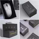 DELUX M800Ultra Wireless Gaming Mouse, 55g Lightweight, Nordic 52840 MCU, 1000Hz Polling Rate, PAW3395 Sensor, 26000DPI, Up to 120 Hrs Battery Life, Tri-Mode Connection, Huano Switches (600mAh-White)