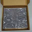 Upgraded Activated Carbon Cabin Air Filter & Filter Access Door Fits for Dodge Ram 1500 2500 3500 Dodge Avengers, caliber, Tour, Compass, Patriot, Chrysler 200,Replace#68318365AA, 68052292AA