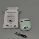 Electric Nail Clipper, 2026 Improved Nail Clippers Set, Includes an Automatic 2-in-1 Nail Clippers (with LED Light & Storage Box), an Oblique Nail Clippers, Ideal for All Your Nail Care Needs - Green